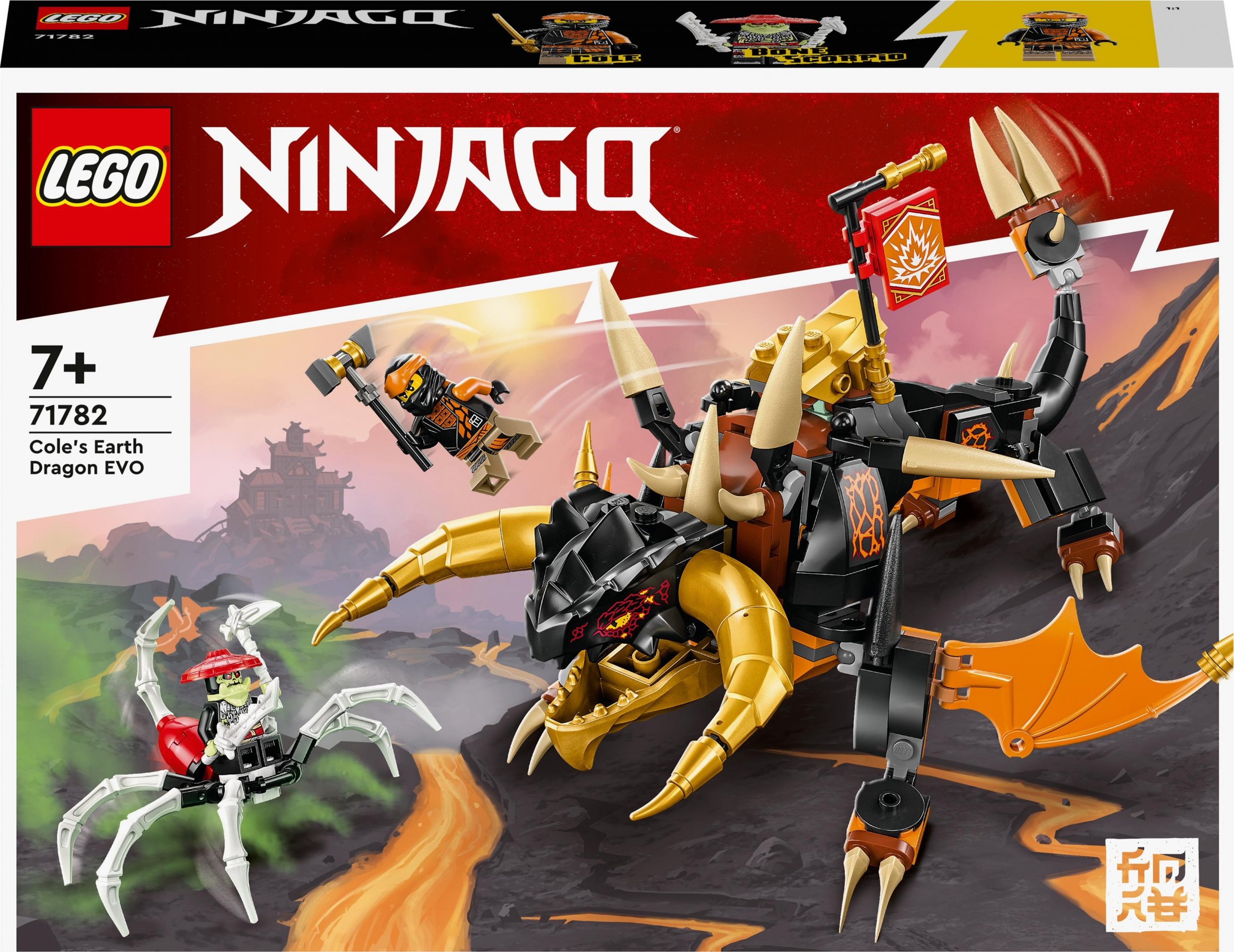 LEGO Ninjago Smok Ziemi Cole'a EVO (71782)