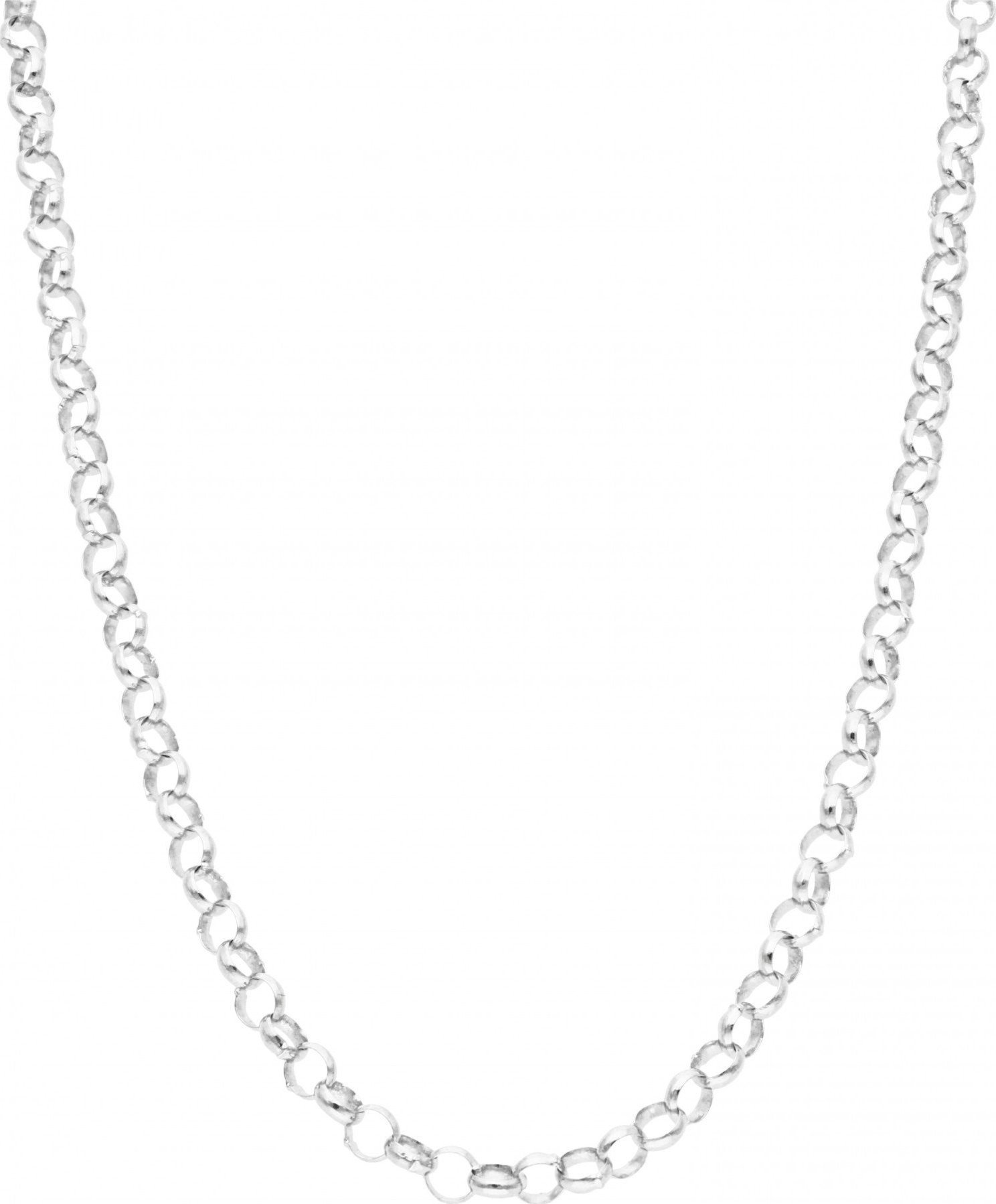 Rosanto Srebrny łańcuszek splot rolo 50 cm 925