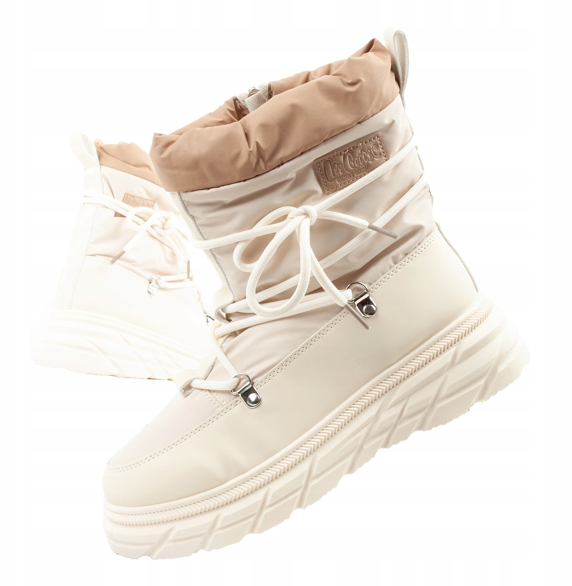 Buty damskie Lee Cooper beżowe LCJ-25-44-3931LA 36