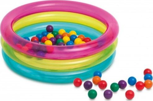 Intex Basenik Suchy Z Piłkami Intex