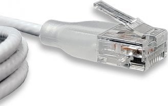 Wantec Kabel / Adapter kabel sieciowy Biały 0,15 m Cat6a