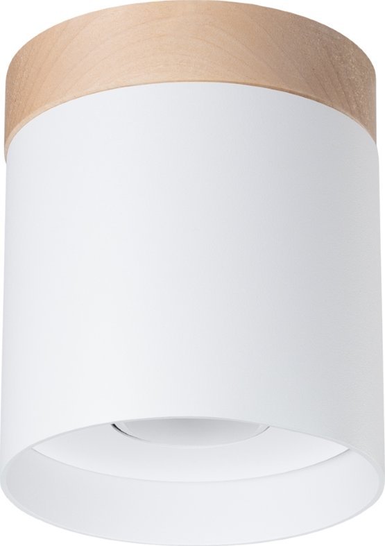 Lampa sufitowa Sollux Lighting SOLLUX Plafon RIF biały 1 x GU10 SL.1348