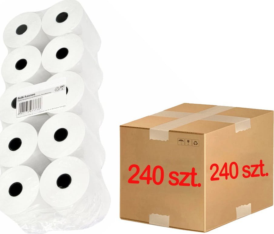 Pako Rolka Termiczna PAPIRUS II 28mm x 30m - BPA FREE (RT2830) - 240 szt.