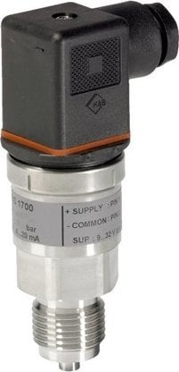 Danfoss Przetwornik ciśnienia MBS 1700-2211-A1AB08-0, 0-16 bar 4-20 mA GZ 1/2 EN837 060G6106