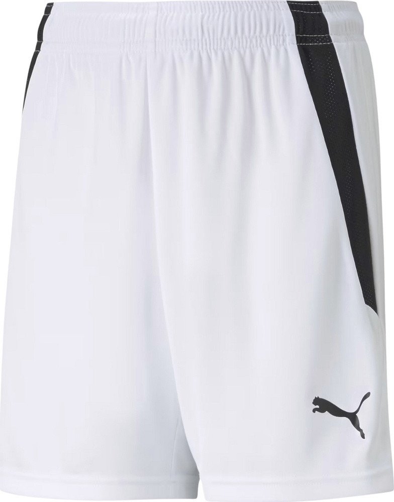 Spodenki dla dzieci Puma teamLIGA Shorts Jr białe 704931 04 116cm