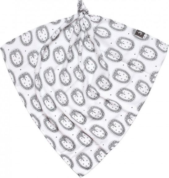 Pulp Pulp, Pieluszka bambusowa Jeżyki, 75 x 70 cm