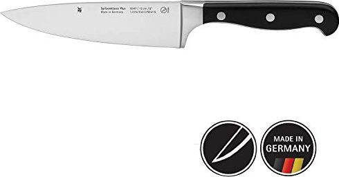 WMF Najwyższa klasa WMF plus nóż szefa kuchni 30 cm, specjalna stal ostrza, nóż kuty, cięcie wydajności, nitowany uchwyt z tworzywa sztucznego, ostrze