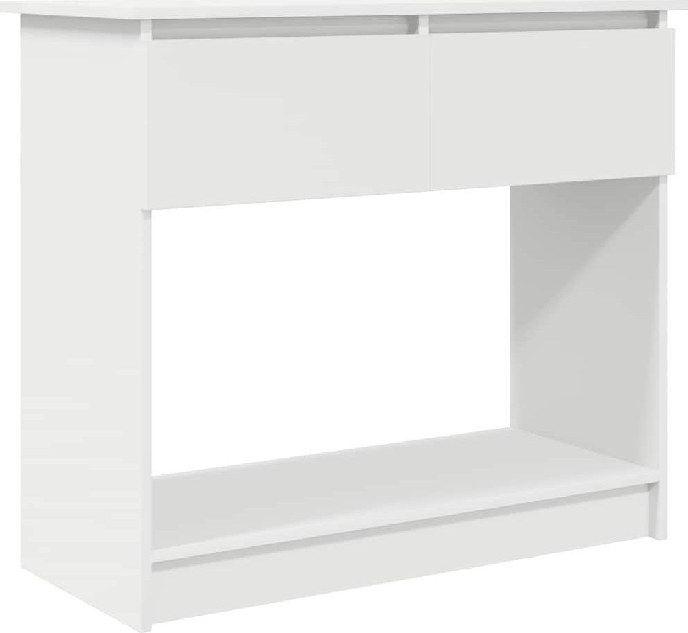 Konsola z szufladami Biała 85,5x38,5x74,5 cm