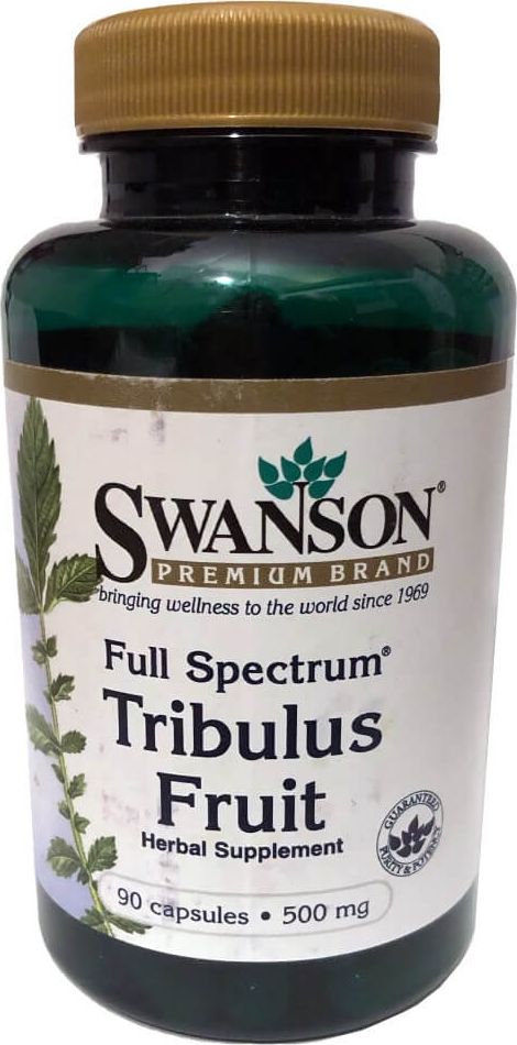 Swanson Swanson - Tribulus, Owoc, 500mg, 90 kapsułek