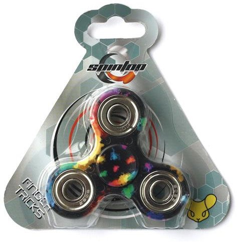 Spintop - Fidget Spinner wielokol. 90 sek rainbow