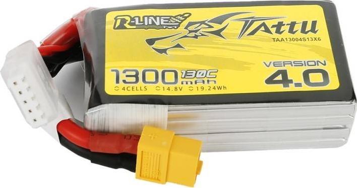 Tattu Akumulator Tattu R-Line Version 4.0 1300mAh 14,8V 130C 4S1P XT60