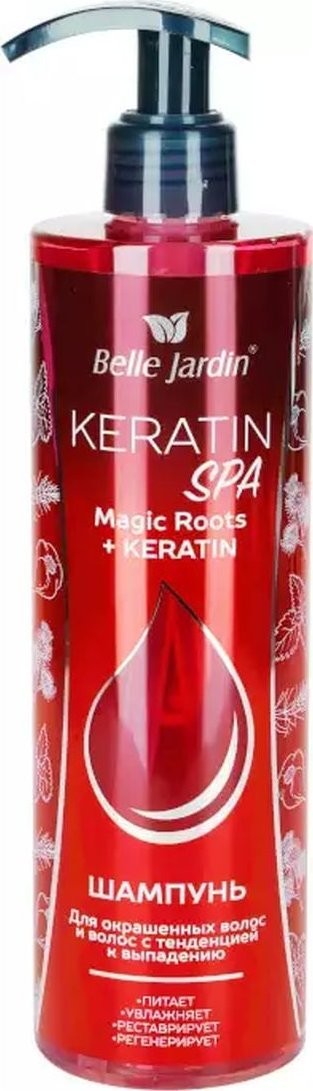 Belle Jardin Keratin SPA Magic Roots Szampon do włosów farbowanych 400ml