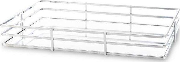 Art-Pol Taca Dekoracyjna Srebrna Glamour Elegancja i Szyk