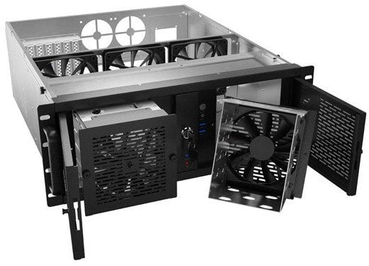 lanberg Obudowa serwerowa ATX 520/12 19 ''/4U