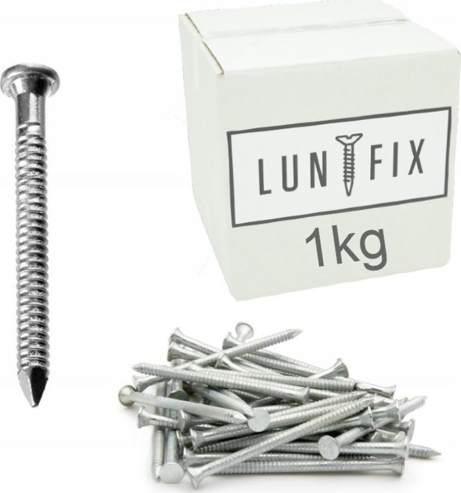 Lun Fix Gwoździe 4x40 mm ciesielskie ANCHOR ocynkowane 1kg