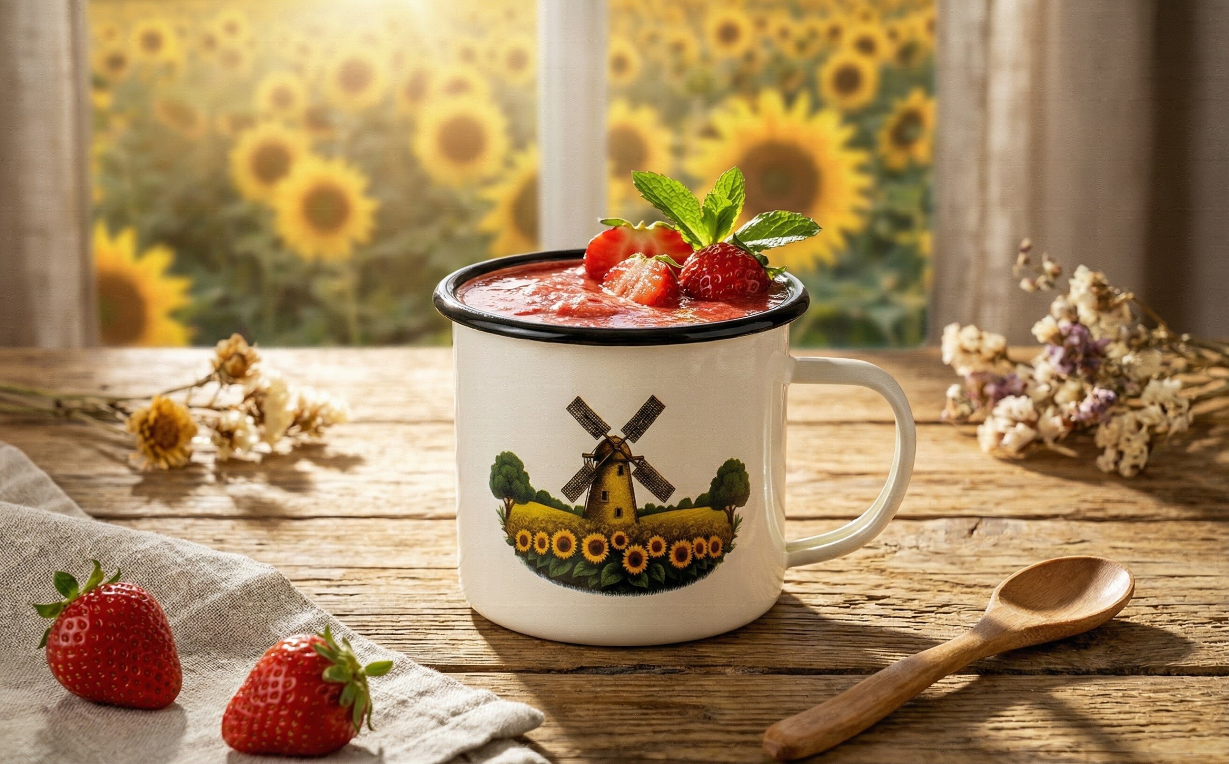 Kubek emaliowany 700 ml Młyn