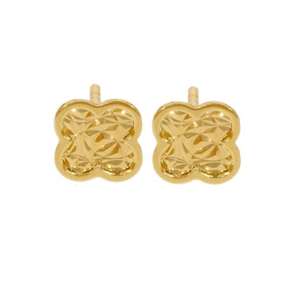 Złote kolczyki na sztyfcie KL.01855 pr.585