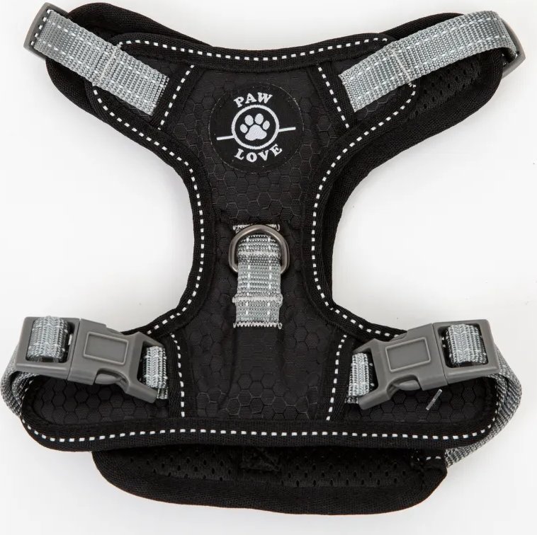 Paw Love - Y-sele hund - str 52 (Small) - Sort