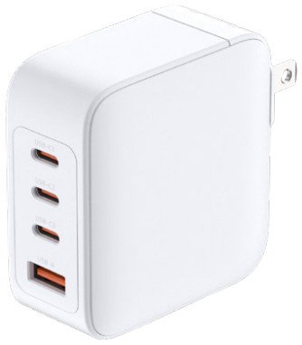 D-LINK 100W GaN Charger 3 USB-C ports 1 USB-A port Simultaneous charging of 4 devices Fast charging