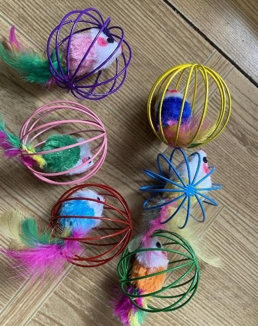 ATL ZW13 Piłka myszka zabawka dla kota