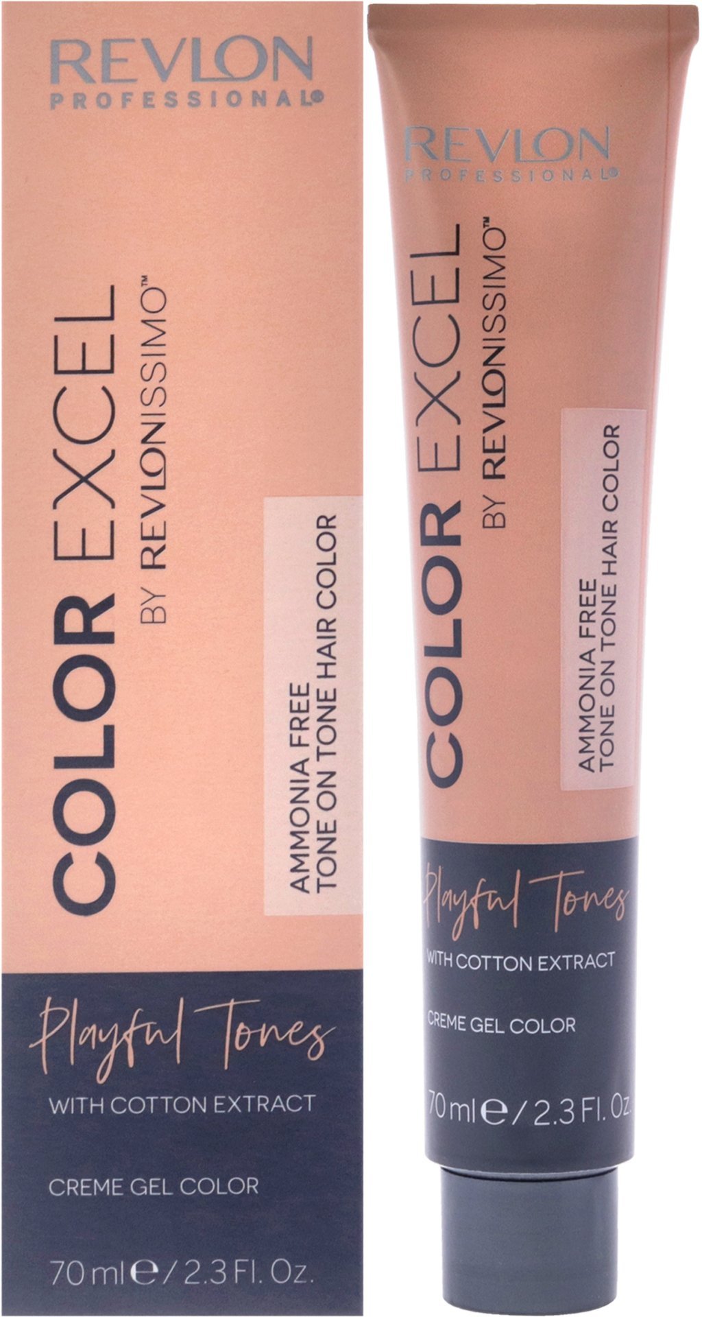 Revlon, Color Excel Playful Tones, Hair Colouring Gel, Shine, 400 , 70 ml For Women