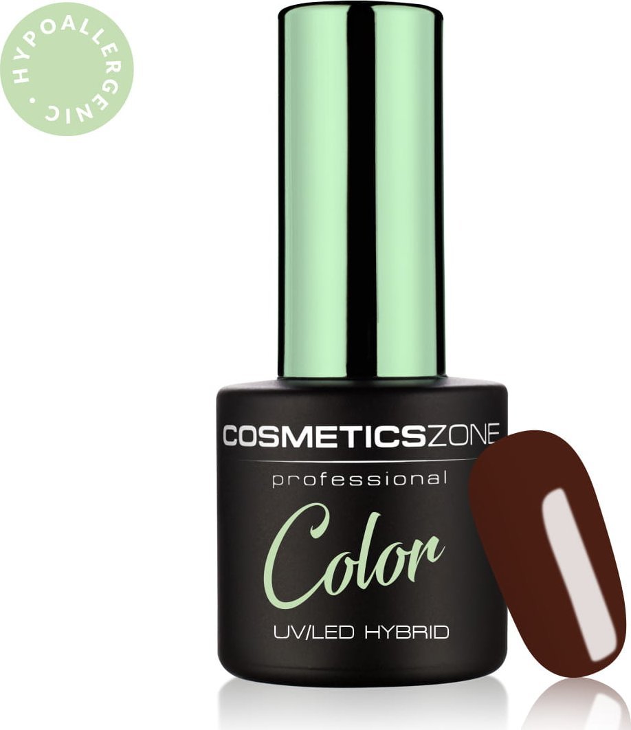 Cosmetics Zone Lakier hybrydowy hipoalergiczny brązowy 7ml Be Brave 740