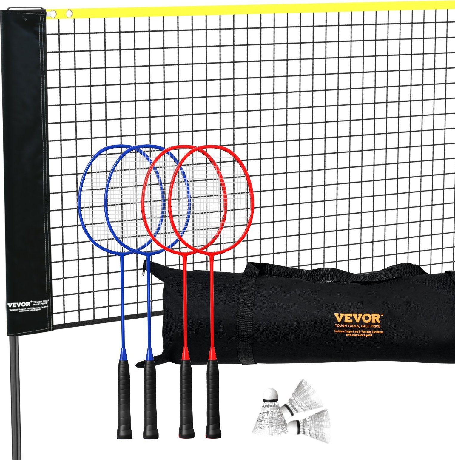 Siatka do badmintona i siatkówki 606 x 155 x 103 cm