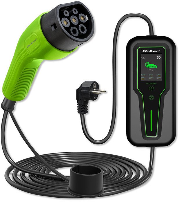 Ładowarka Qoltec 52465 Typ 2 3.5kW 5m