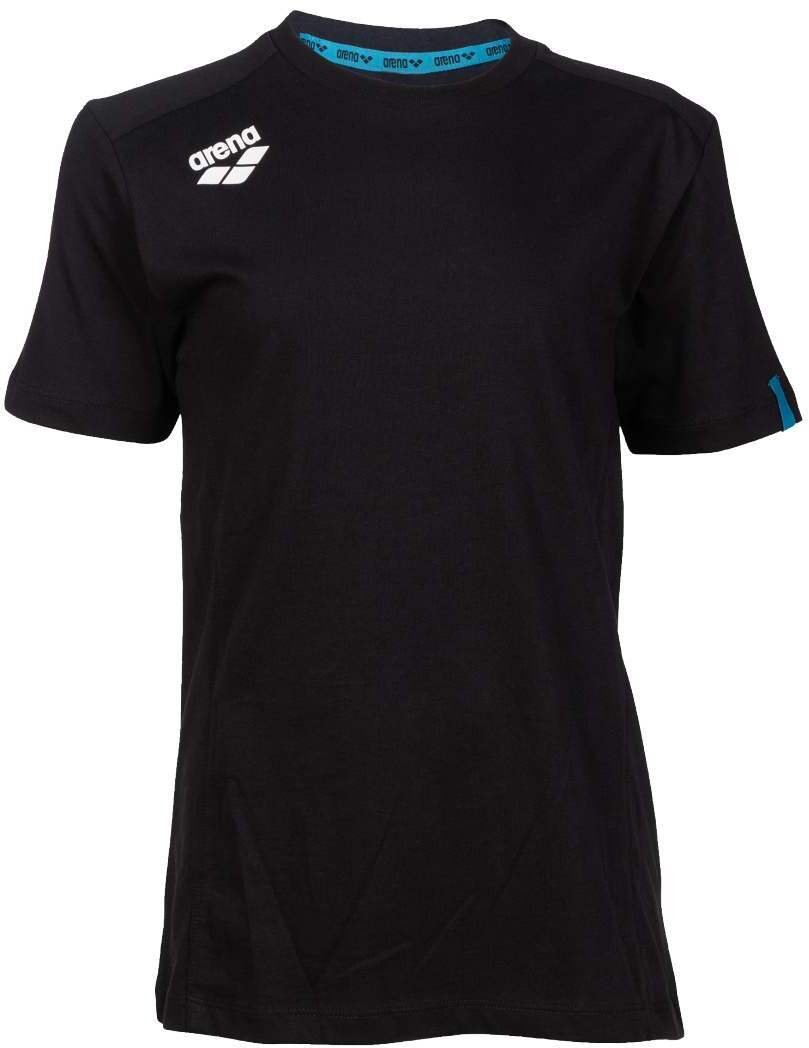 Arena KOSZULKA JUNIOR JR TEAM T-SHIRT PANEL BLACK 004918/500 14-15 164