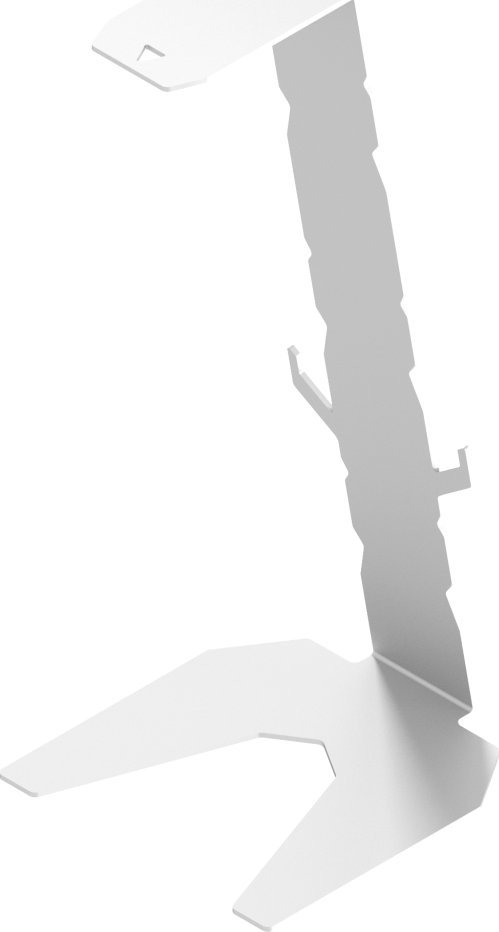 MT3CH Metalowy gamingowy stojak wieszak uchwyt hak podstawka statyw na słuchawki na biurko biały