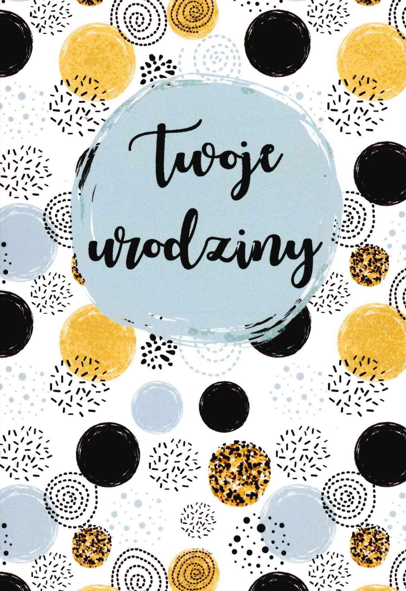 Trend Karnet B6 twoje urodziny silver