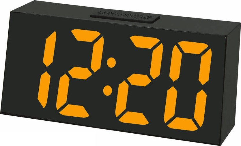 Zegarek JVD Zegar budzik LED JVD SB3628.2 z termometrem