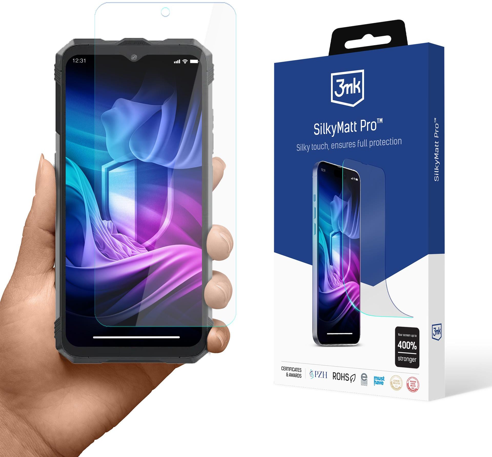 CUBOT KINGKONG AX - 3MK SILKY MATT PRO