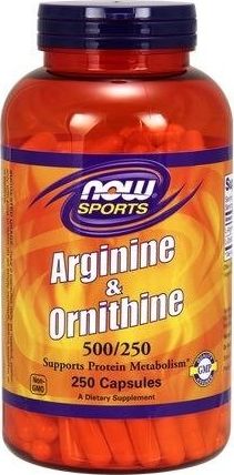 NOW Foods NOW Foods Arginine & Ornithine 250 kaps. - NOW/243