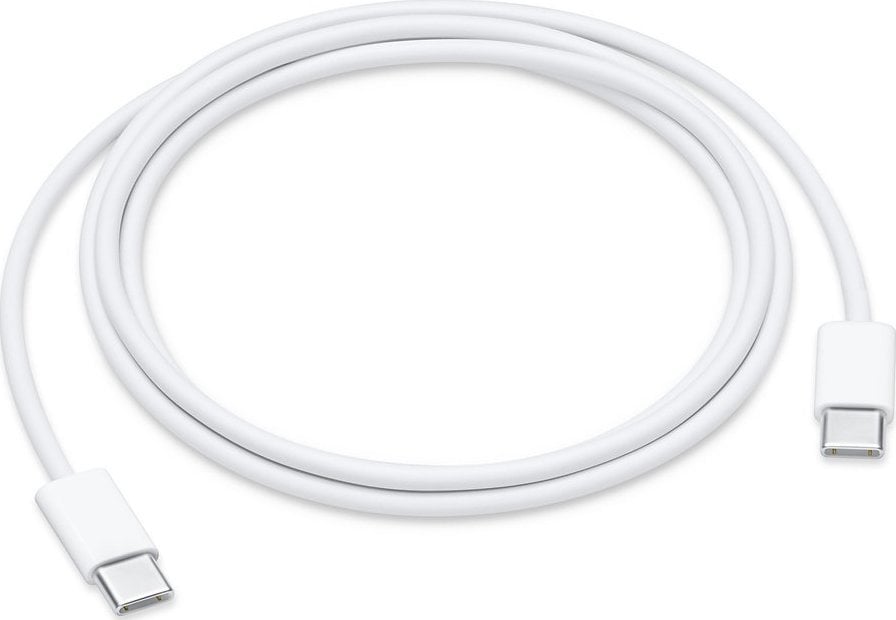 Kabel USB Mocco USB-C - USB-C 1 m Biały (4752168093139)
