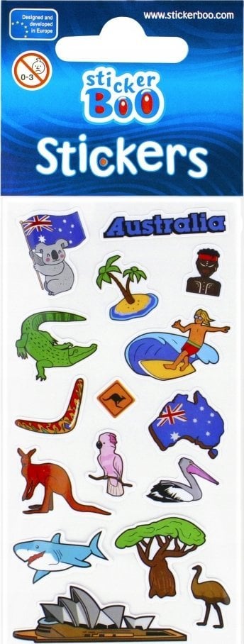 STICKERBOO NAKLEJ WORLD TRAVEL 2 66X180 S-BOO PBH 120/1800