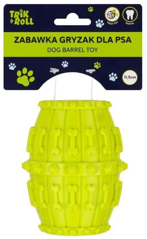 Zabawka gryzak dla Psa 11,5cm zielony