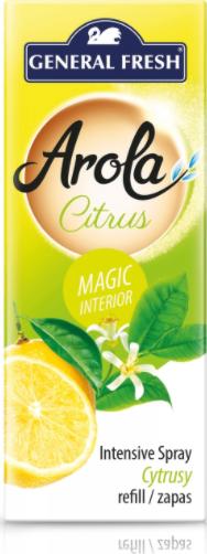 Arola odświeżacz powietrza zapas spray szyszka cytrus 40ml arola