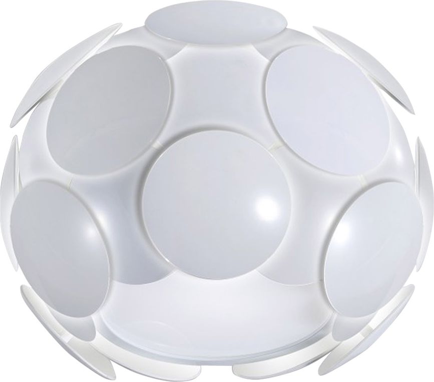 Lampa sufitowa Italux Lampa sufitowa z tworzywa biała Italux Santina WH C0317-01S-T5E0