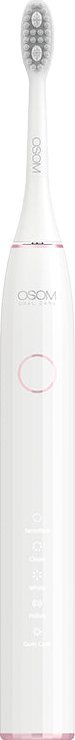 Szczoteczka Osom Oral Care Įkraunamas, elektrinis, garsinis dantų šepetėlis, baltas OSOMORALV10WH