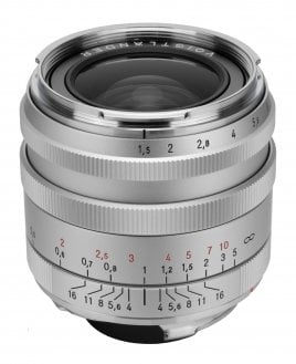 Obiektyw Voigtlander Nokton I Vintage Line 28 mm f/1,5 do Leica M - srebrny