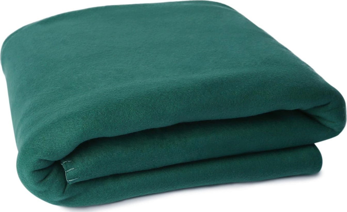 Darymex Koc polarowy LUKKA/ciemna zieleń/150x200