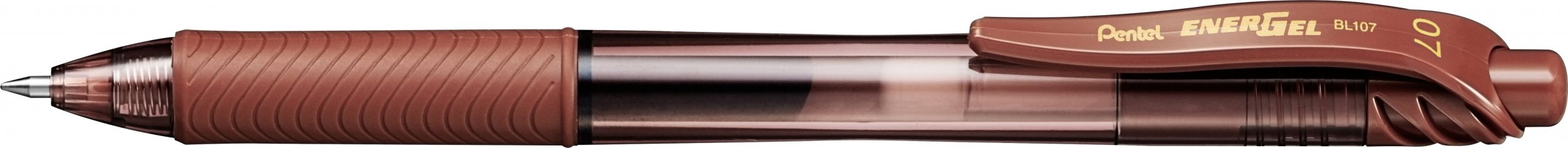Pióro kulkowe Pentel EnerGel BL107 brązowe