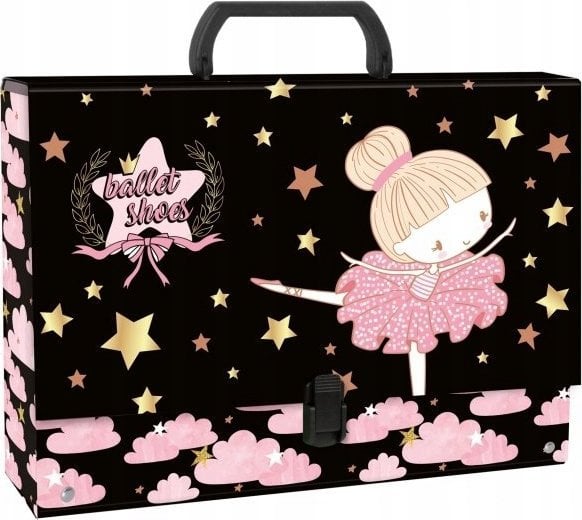 Derform Teczka z rączką szeroka Baletnica 12