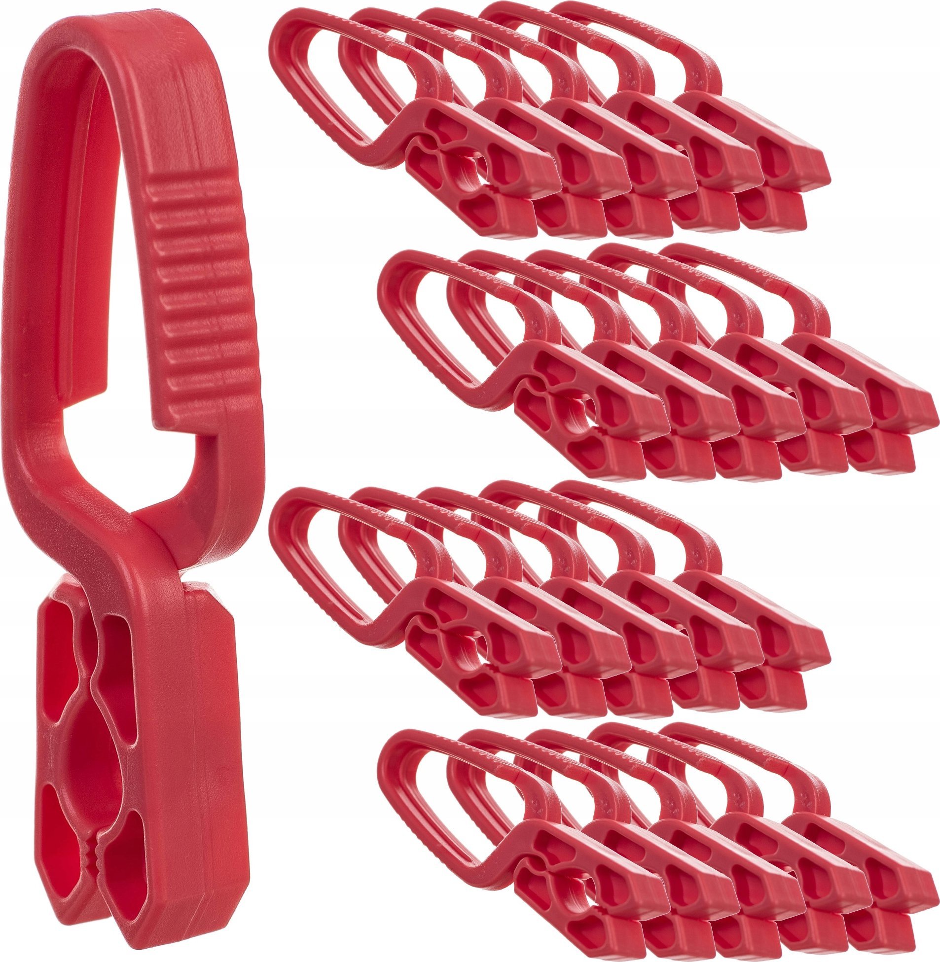 Kadax KADAX Klamerki na pranie 20szt 0301 czerwony