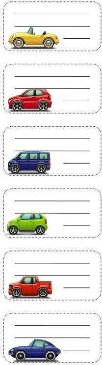 Nalepki na zeszyt NSN04