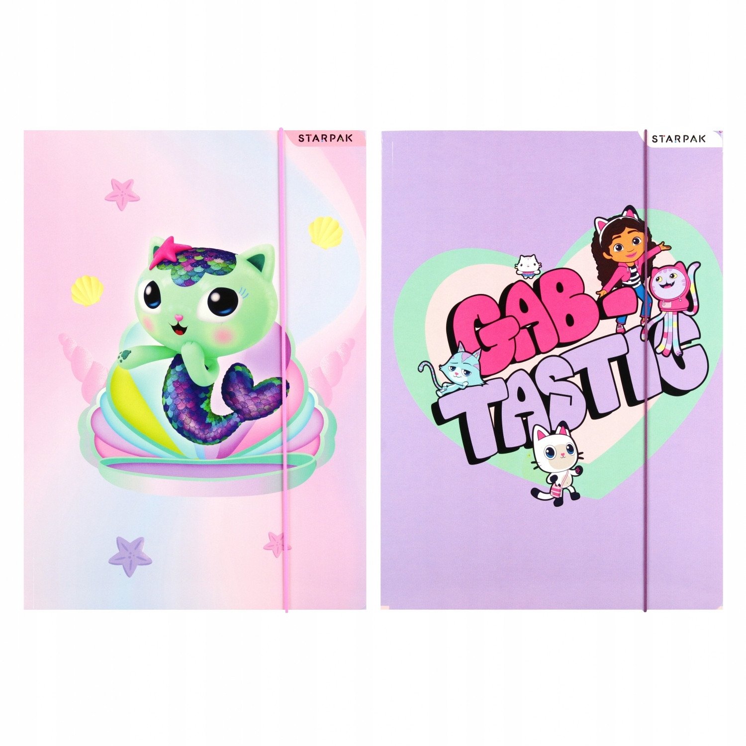 TECZKA Z GUMKA PAP A4 GABBY DH STK FOL10/100