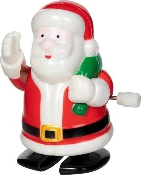 Święty Mikołaj zabawka do nakręcania