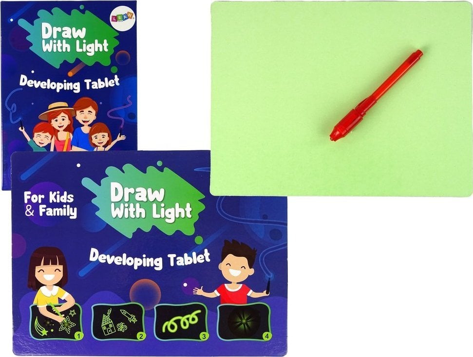 LeanToys Tablica Świetlna Do Szkicowania Długopis