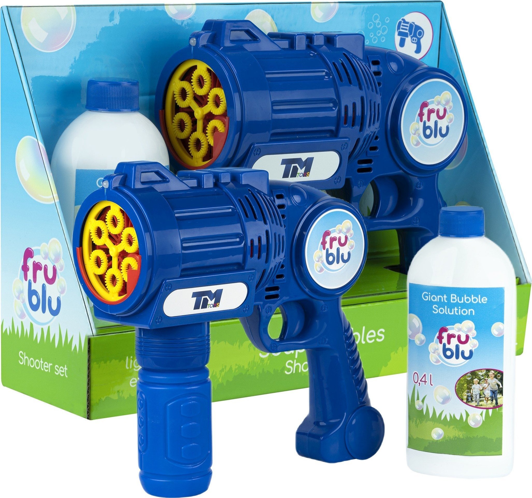 Tm Toys Fru Blu Bańkowy Shooter + płyn 0,4 L